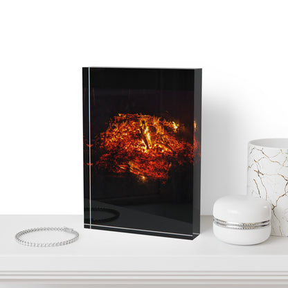 Hot Embers Photo Block