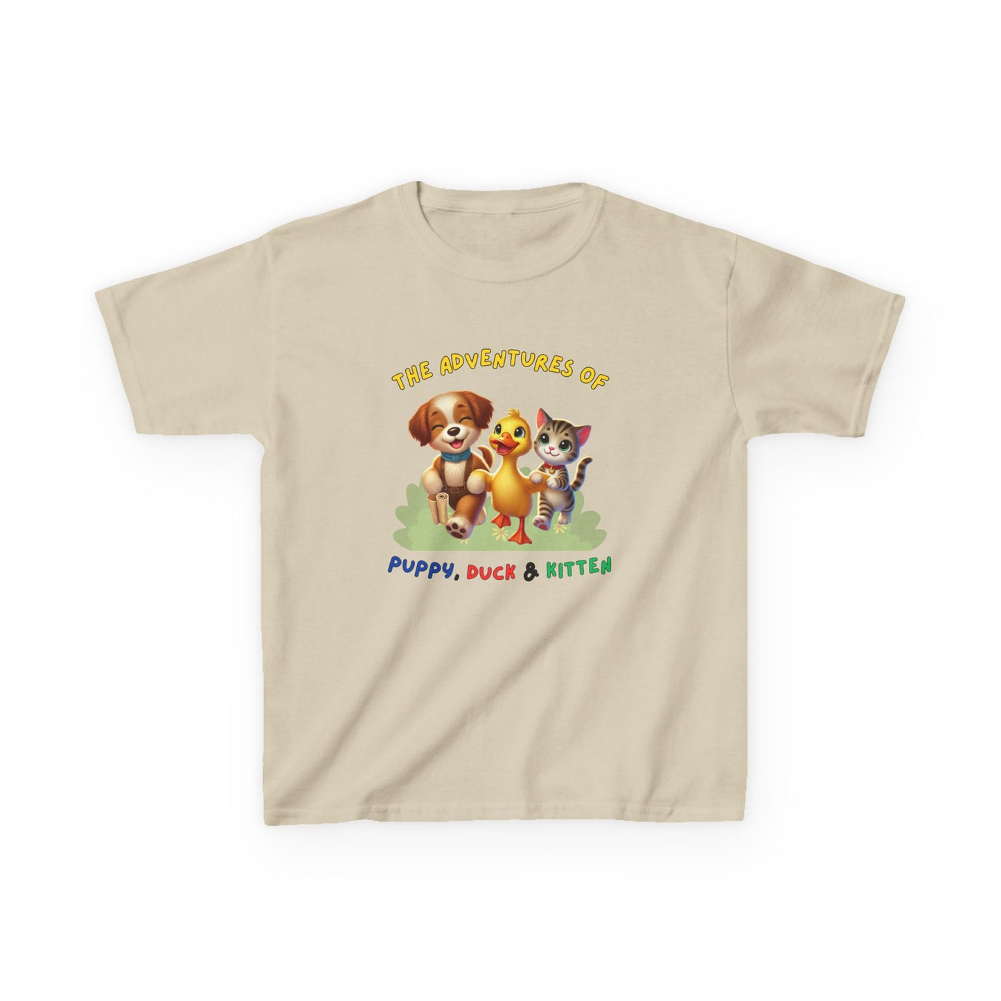 T-shirt - Adventures of Puppy, Duck & Kitten - PerriWorks Publishing