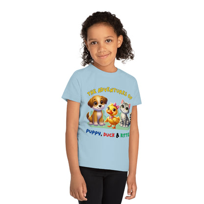 T-shirt - Adventures of Puppy, Duck & Kitten - PerriWorks Publishing