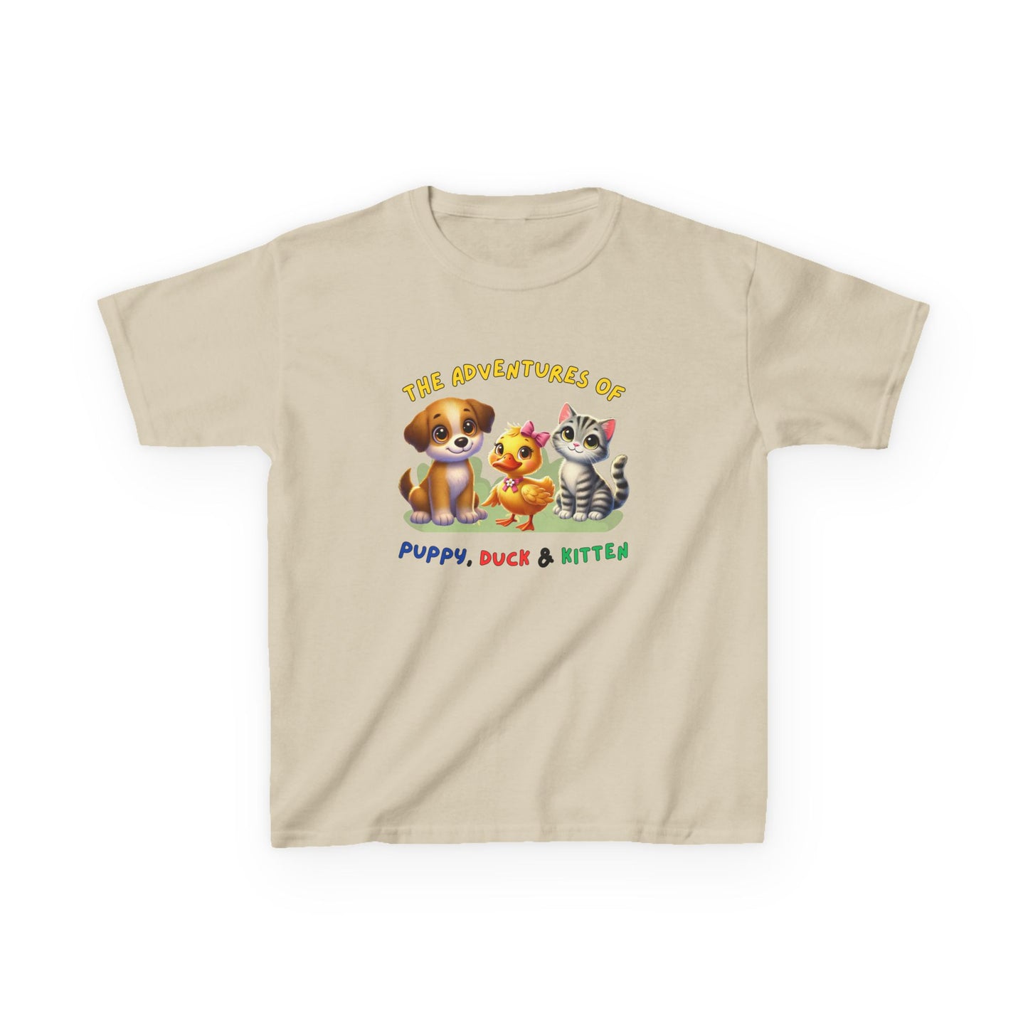 T-shirt - Adventures of Puppy, Duck & Kitten - PerriWorks Publishing