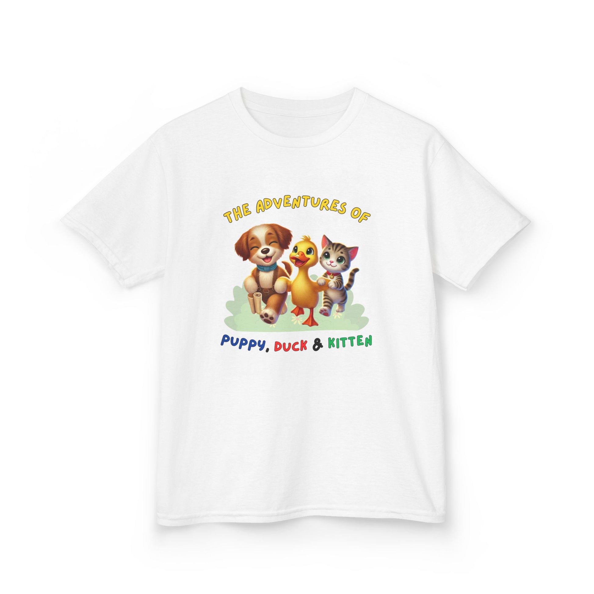 T-shirt - Adventures of Puppy, Duck & Kitten - PerriWorks Publishing