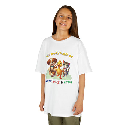 T-shirt - Adventures of Puppy, Duck & Kitten - PerriWorks Publishing