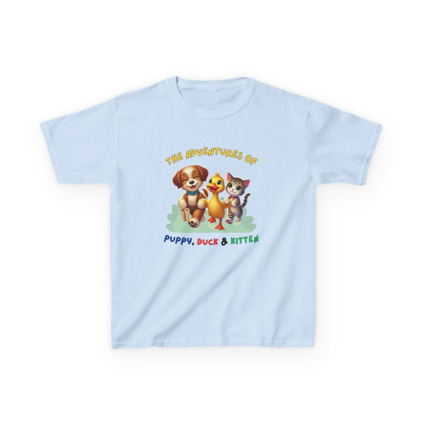 T-shirt - Adventures of Puppy, Duck & Kitten - PerriWorks Publishing