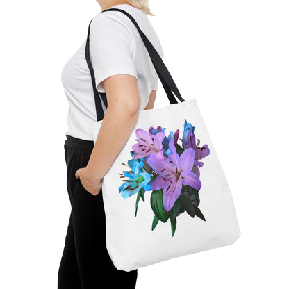 Lily Tote Bag - Black Handle