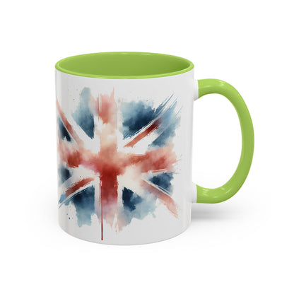 Artistic Union Jack Coffee Mug - 11oz & 15oz | Perfect Gift for Tea Lovers & Patrons of British Culture