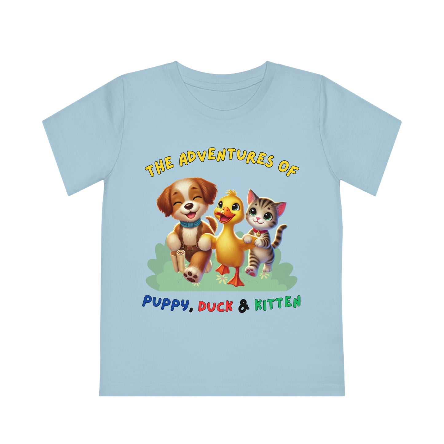 T-shirt - Adventures of Puppy, Duck & Kitten - PerriWorks Publishing