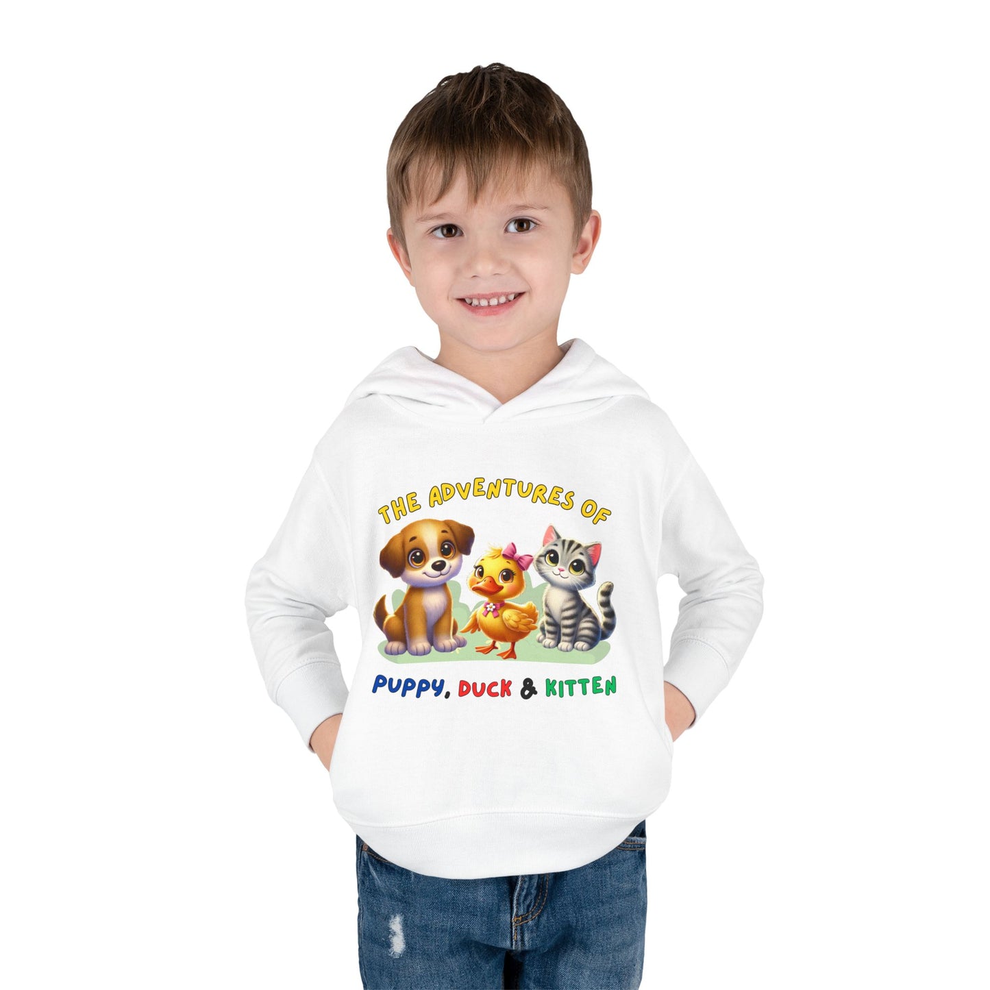 Hoodie - Adventures of Puppy, Duck & Kitten - PerriWorks Publishing