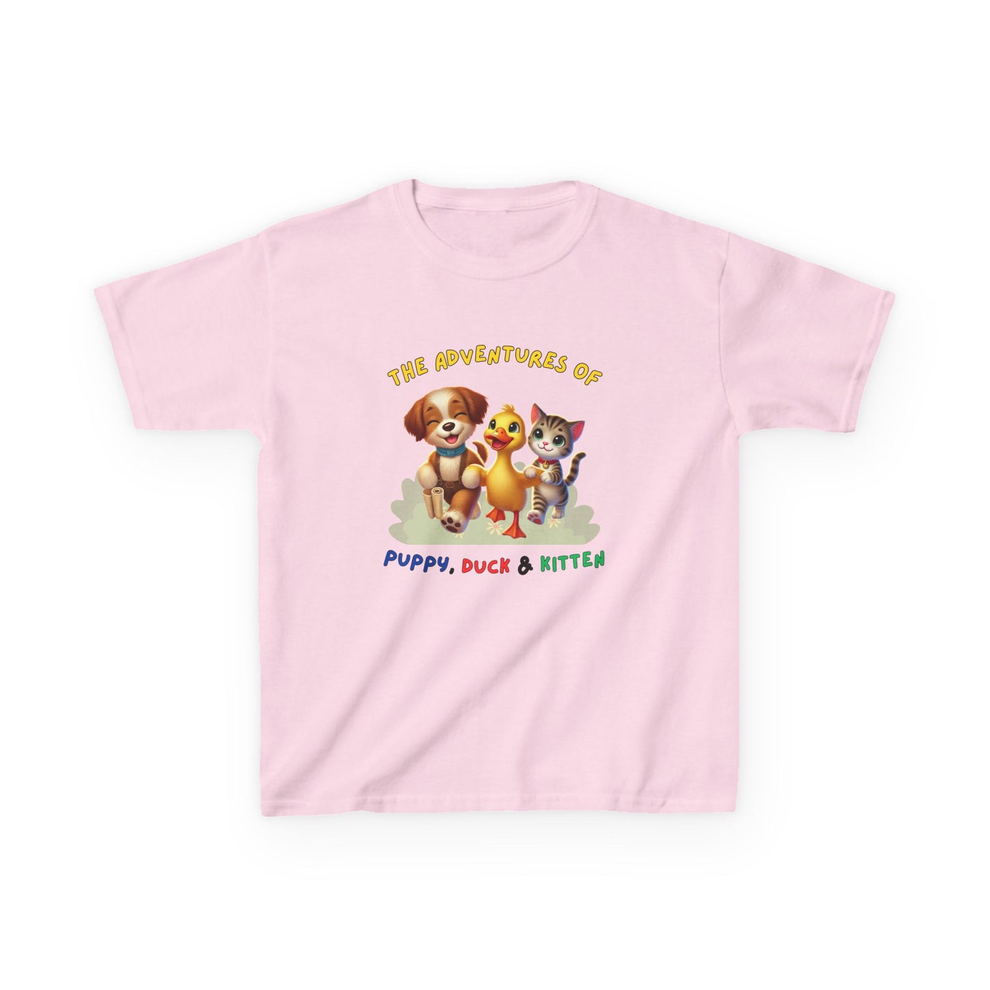 T-shirt - Adventures of Puppy, Duck & Kitten - PerriWorks Publishing