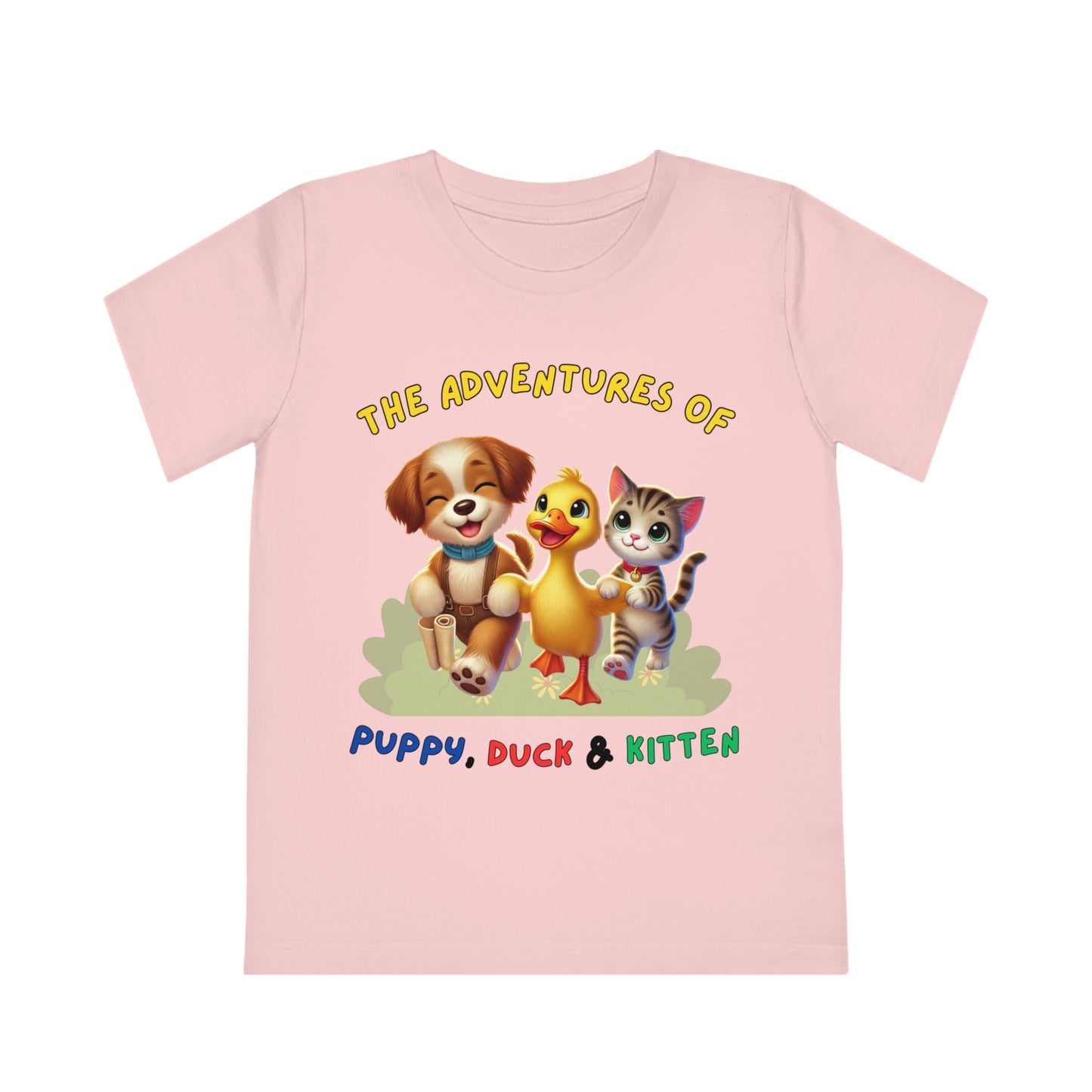 T-shirt - Adventures of Puppy, Duck & Kitten - PerriWorks Publishing