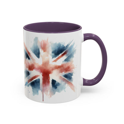 Artistic Union Jack Coffee Mug - 11oz & 15oz | Perfect Gift for Tea Lovers & Patrons of British Culture