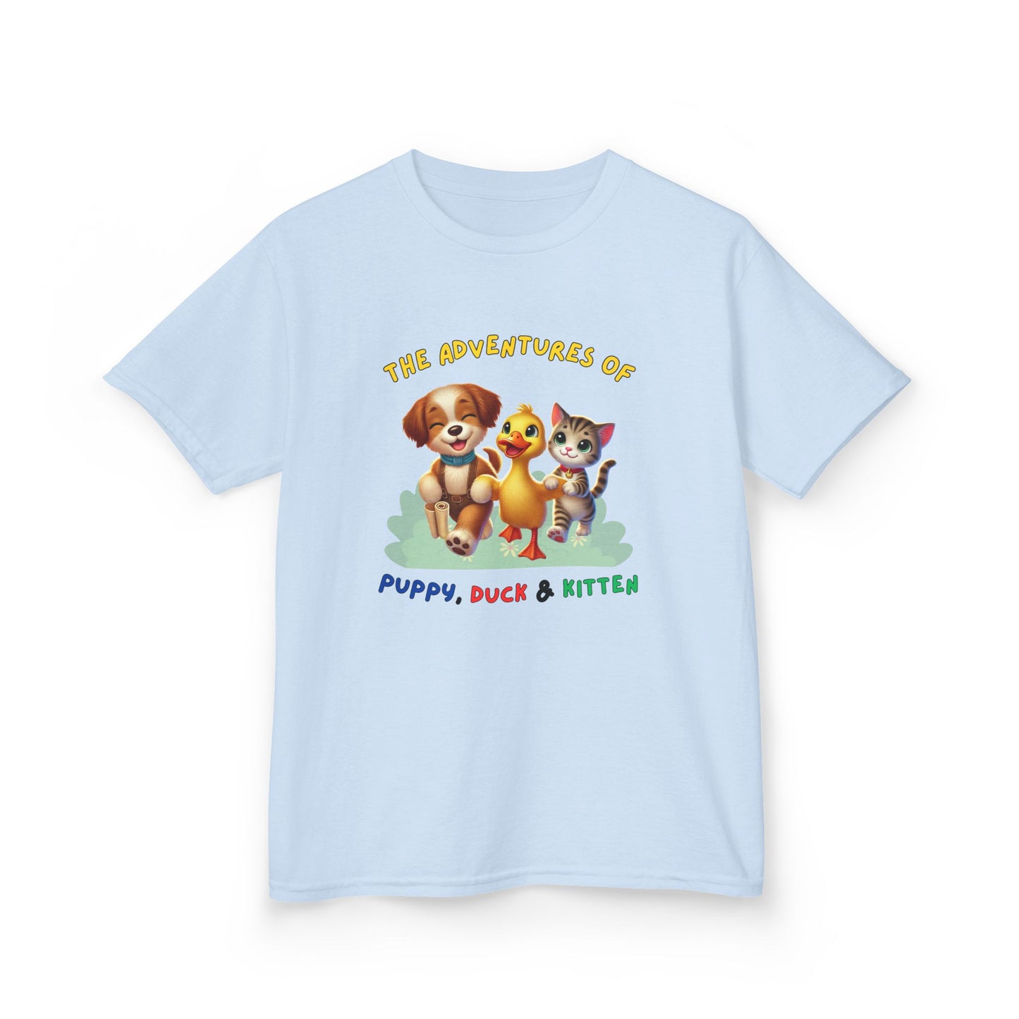 T-shirt - Adventures of Puppy, Duck & Kitten - PerriWorks Publishing