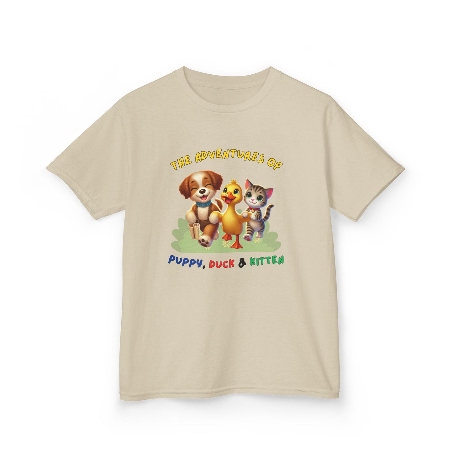 T-shirt - Adventures of Puppy, Duck & Kitten - PerriWorks Publishing