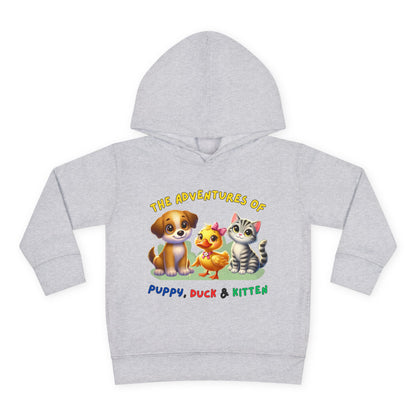 Hoodie - Adventures of Puppy, Duck & Kitten - PerriWorks Publishing