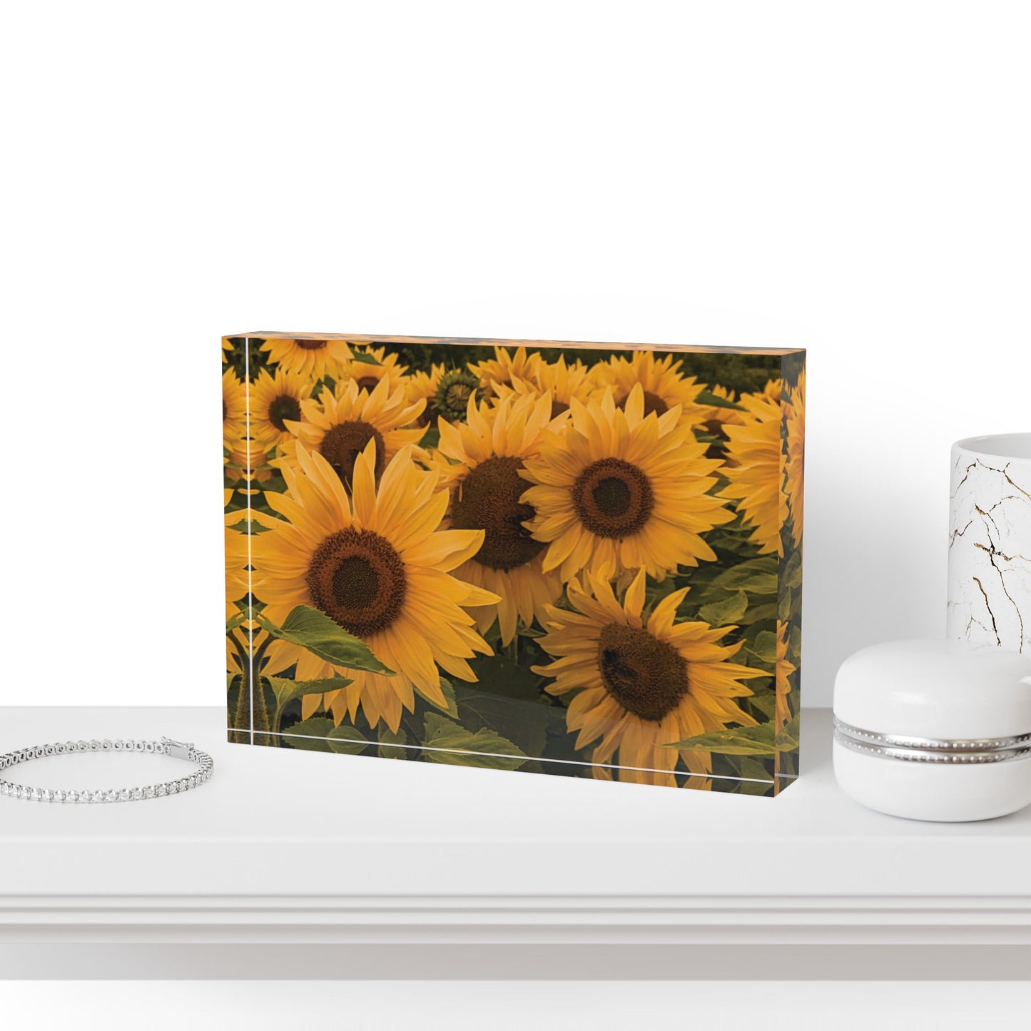 Sunflower Photo Block