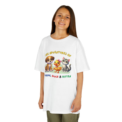 T-shirt - Adventures of Puppy, Duck & Kitten - PerriWorks Publishing