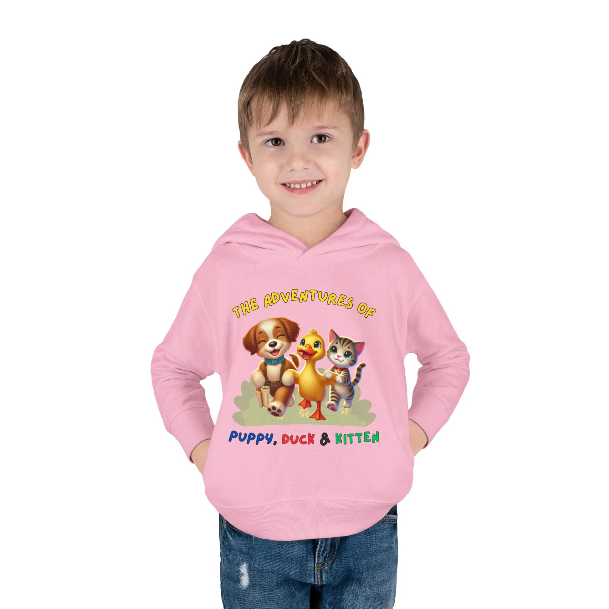 Hoodie - Adventures of Puppy, Duck & Kitten - PerriWorks Publishing