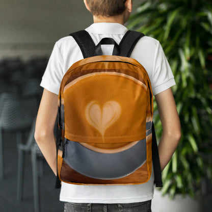 My Love of Coffee Backpack - Front