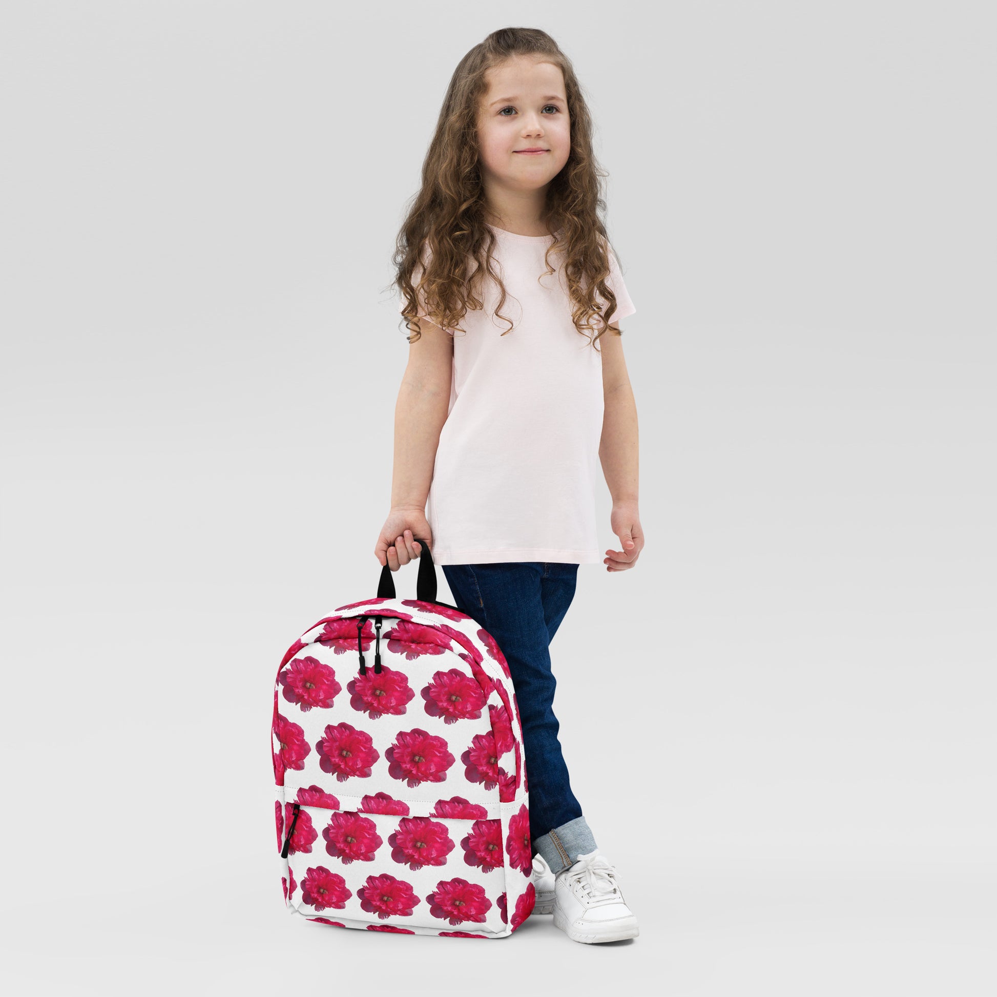 Flower Pattern Backpack