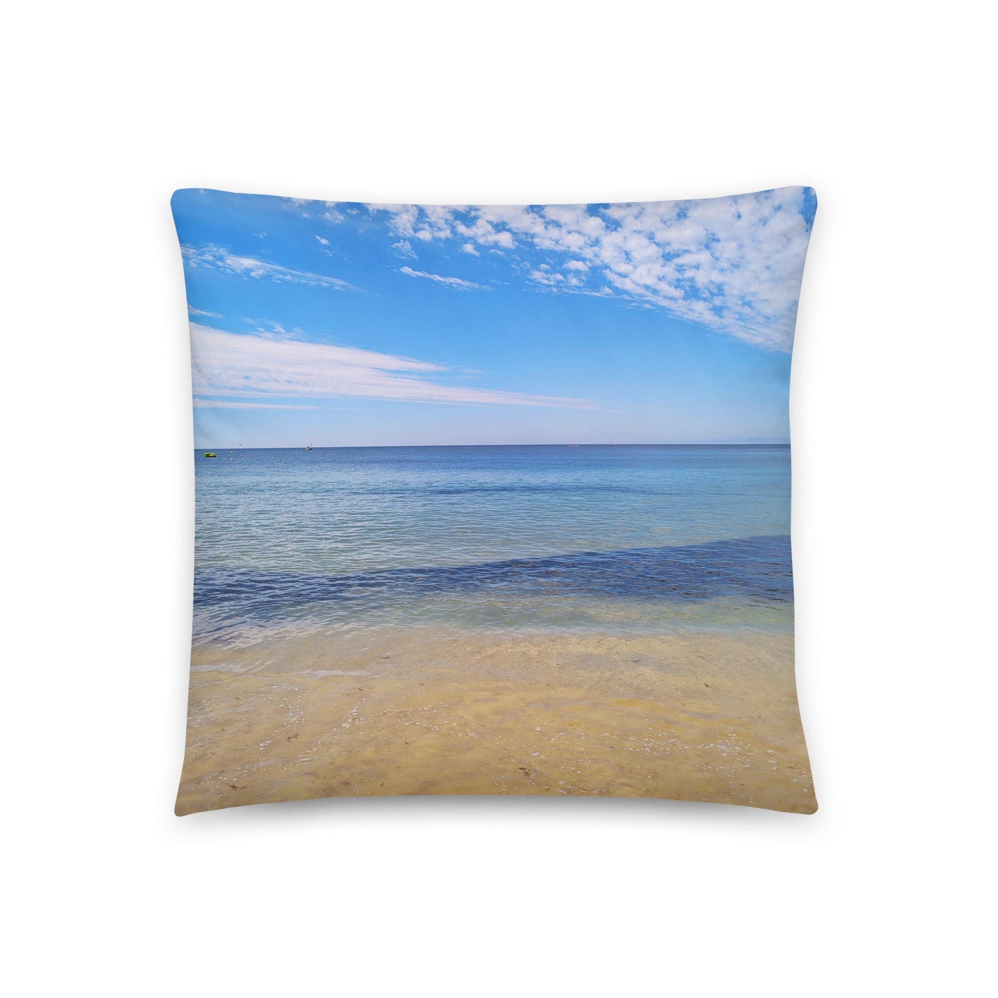 Praia da Oura Beach View Pillow