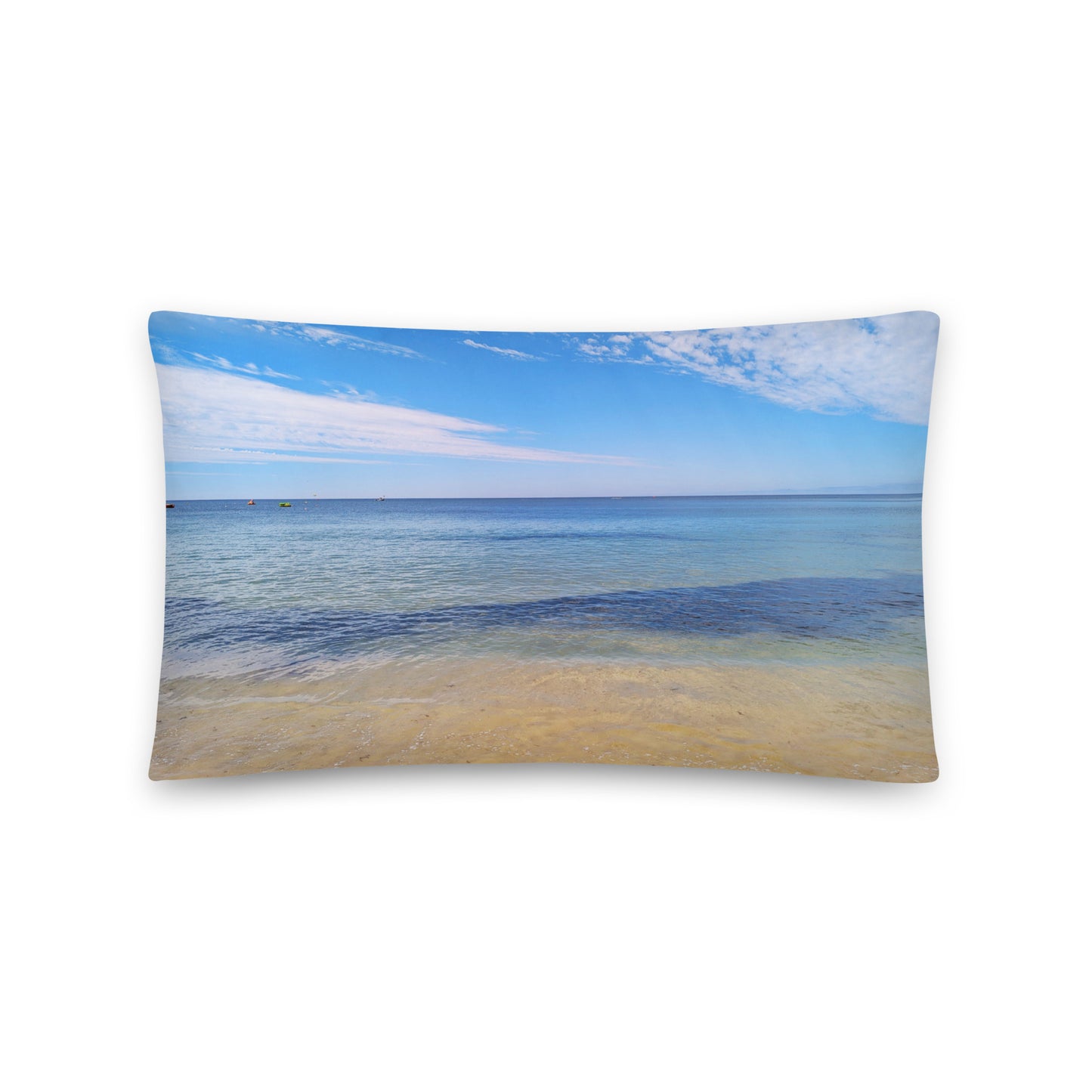 Praia da Oura Beach View Pillow