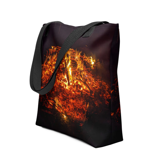 Hot Embers Tote Bag - PerriWorks Publishing